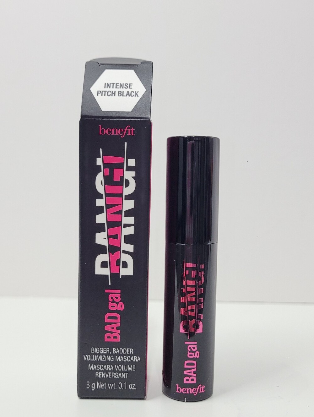 Benefit BADgal Bang! Volumizing Mascara in Pitch Black with Pink Accents